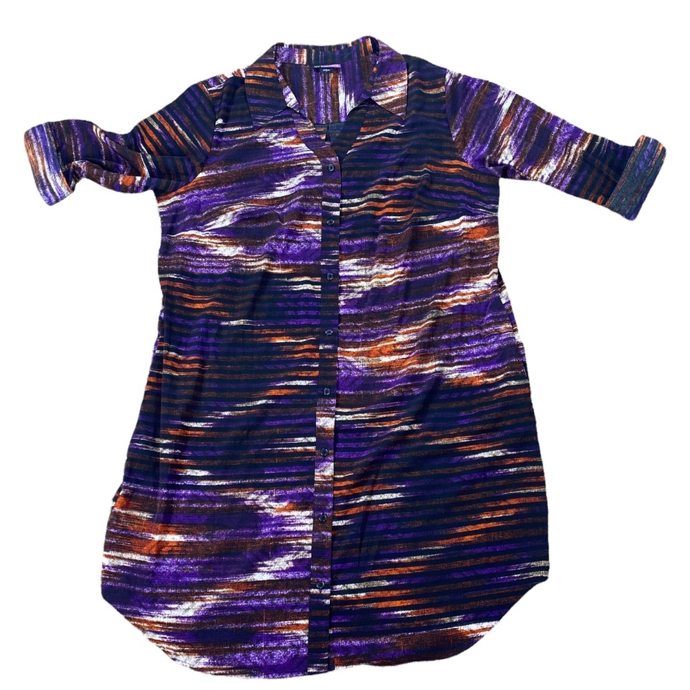 LYS button down shirt dress size 1X